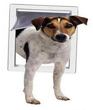 Perfect Pet Pet Door with Telescoping Frame, Super Large - 15" x 20" Flap Size