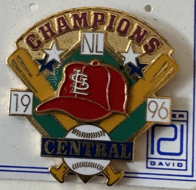 St Louis Cardinals 1996 Central Division Champions Pin (11D)