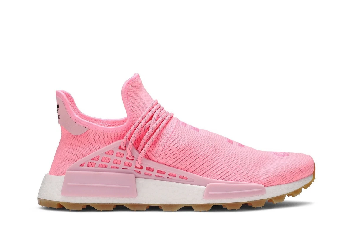 Adidas Pharrell X NMD Human Race Trail Sun Calm Pink Sneakers Mens Size 8.5 Adidas Pharrell Williams NMD Human Race Trail Sun Calm Pink  main image 4