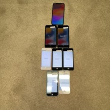 Lot Of iPhones/ipods One Iphone 12, Two 7, One 5c, One 4 and 3 iPods Rare Pink 