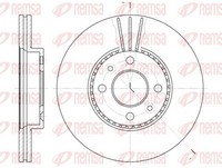 2X Bremsscheibe Remsa 6227.10 FüR JA0 Renault Megane Laguna 262Mm 1 ScéNic BA0 2