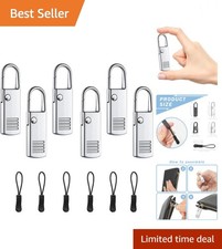 ZipClip Theft Deterrent - Anti-Theft Zip Locks Keep Zipper Closed Backpacks, ...