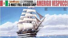 Barca a vela Aoshima Bunka Kyozai 1/350 n.07 Amerigo Vespucci