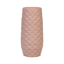 Amaranth 10 Inch Floral Care Impact Resistant Smarter Vase (Blush Pink)