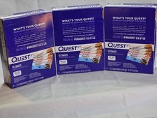 Quest Ultimate Protein Bars Variety Pack 36Ct High Protein Lot of 3