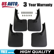 4PCS Mud Guards Flaps Splash For 2010-2018 Ram 1500 2500 3500 w/o Fender flares