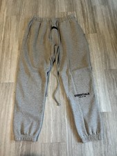 Essentials Fear of God Mens Dark Oatmeal Flee...