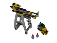 Lego® train 9V RC chemin de fer voie ferrée 4514 station grue de chargement avec