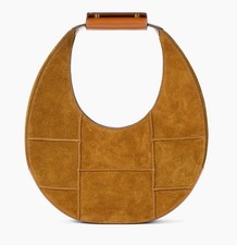 NWT Staud Moon Bag Top Handle Tote Purse in P...