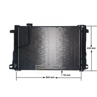 Mahle AC 786 000S Kondensator, Klimaanlage