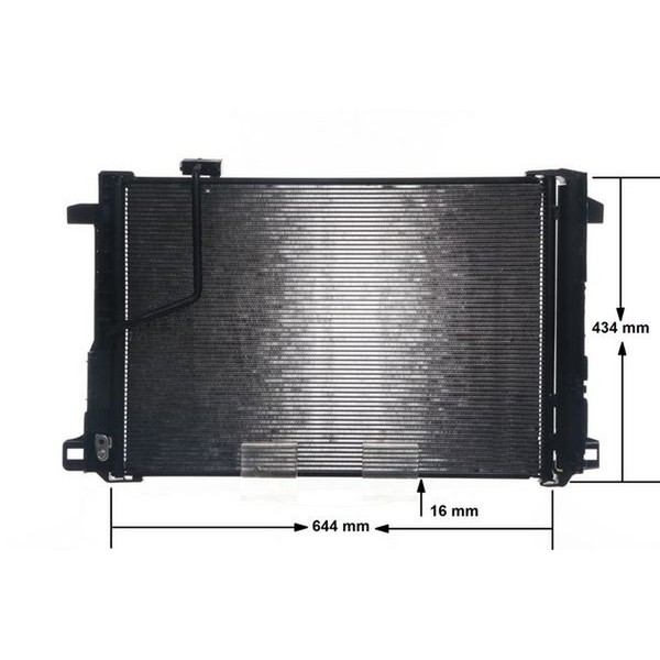 Mahle AC 786 000S Kondensator, Klimaanlage-image