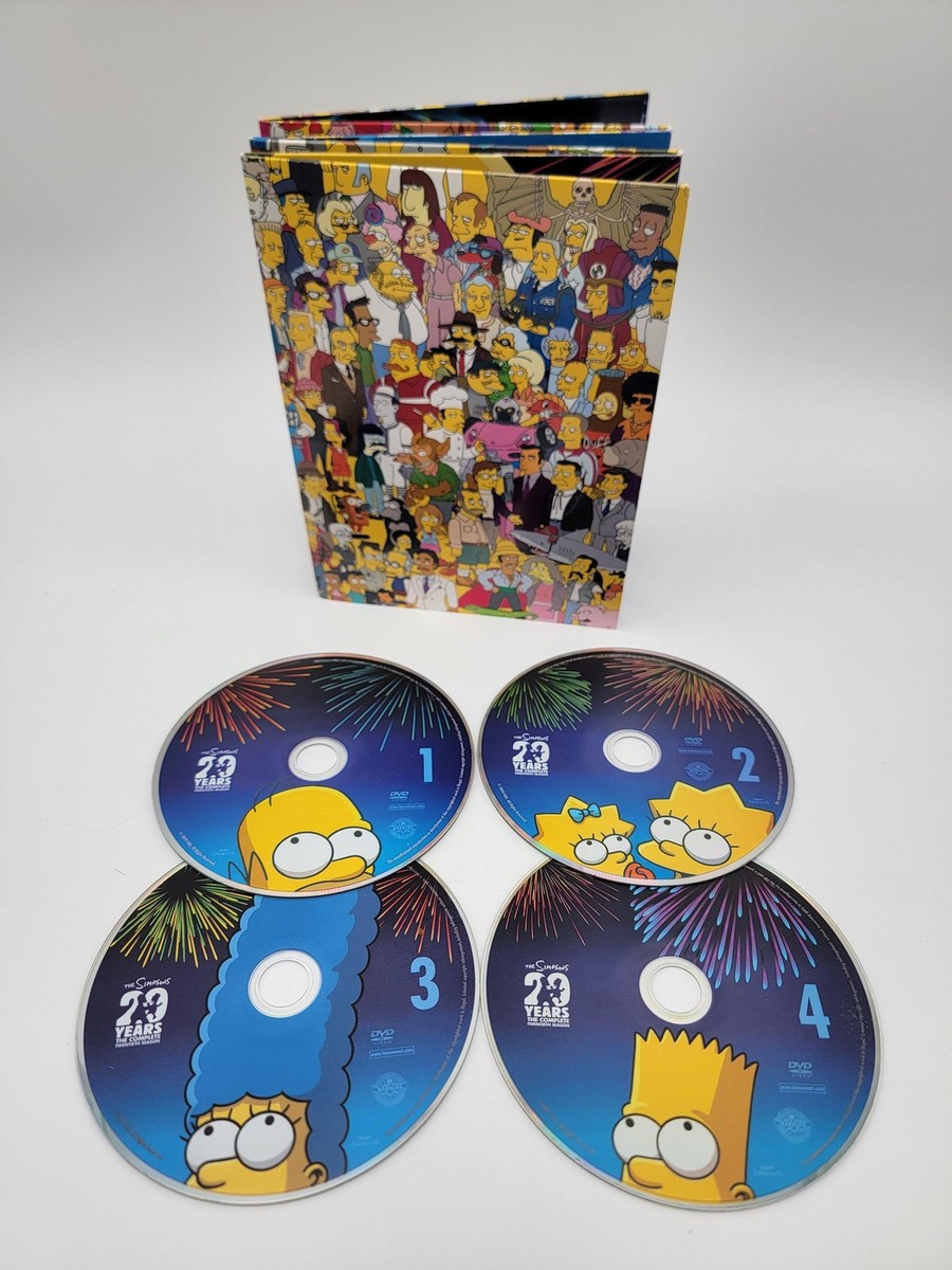 その他 Simpsons: Season 20/ [DVD] [Import] 2mvetro The Simpsons 20 Years Season 20 DVD 4-Disc Set 20th Century Fox