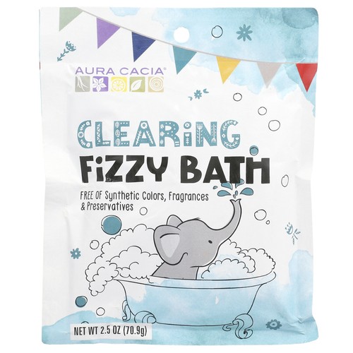 Kids, Clearing Fizzy Bath, 2.5 oz (70.9 g)