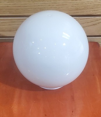 8''  WHITE ACRYLIC Plastic Globe
