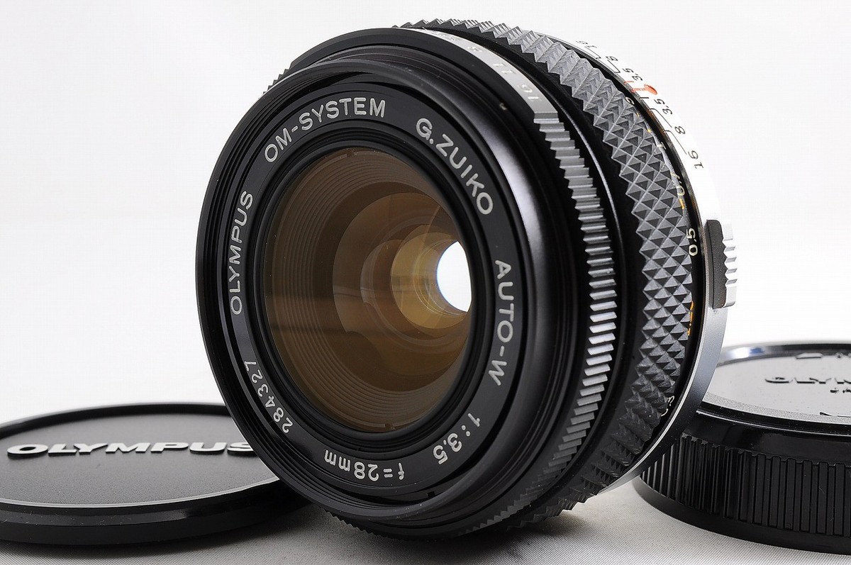Near Mint+] Olympus OM-System G.Zuiko Auto-W 28mm f3.5 Wide Angle