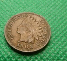1902  Indian Head Cent  Better Grade Coin with Liberty  #F18