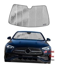 Windshield Sun Shade for Mercedes-Benz C-Class 2015-2021 C-Class Sedan Silver