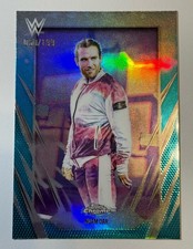 Topps 2025 Chrome WWE Noam Dar #142 Aqua Shimmer Refractor  50 /199