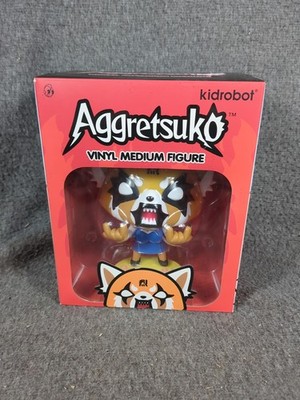Aggretsuko Statue (Rage) - 6'' Vinyl Figure by Kidrobot - NIB