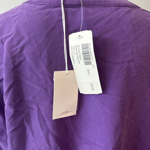 Chicos Damen lila Langarm Bluse Größe 2 - Bild 13 von 16