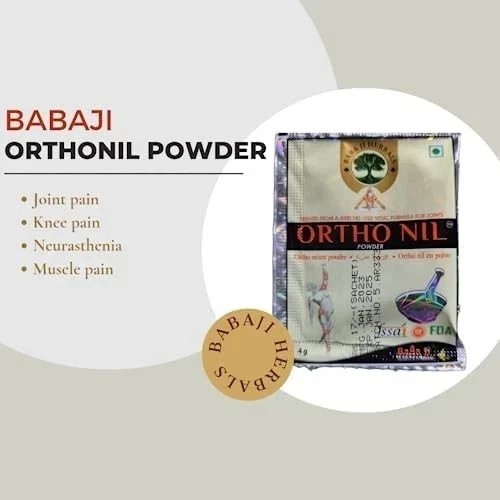 Babaji Herbals Ortho Nil powder 4geach For Joints Pain -Pack of 112 ...