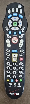 Used VERIZON FiOS TV DVR STB Set-Top Box Remote Control RC1445302