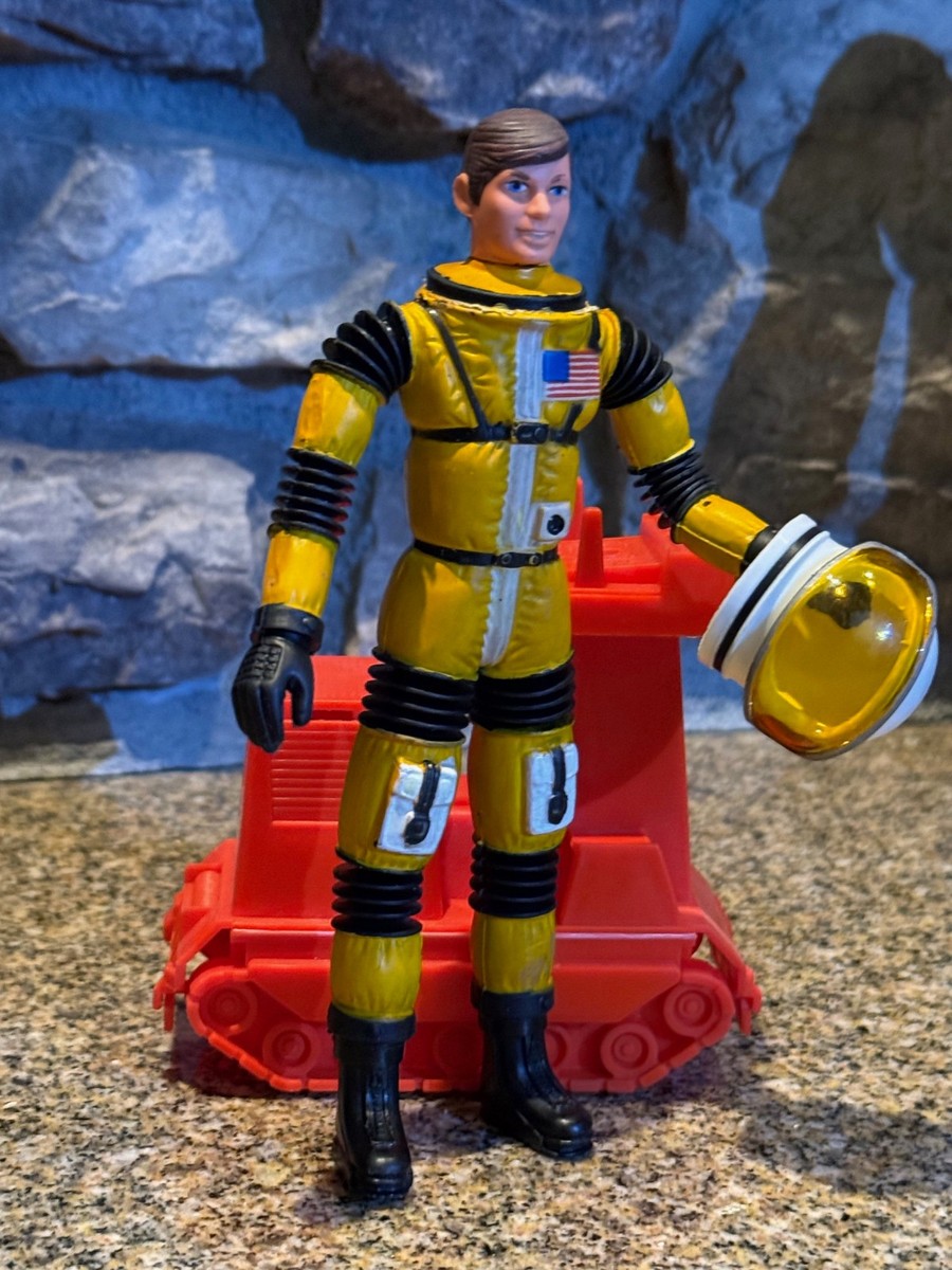 フィギュア　メジャーマットメイソン 1969 Mattel Major Matt Mason Figure, XRG-1 REENTRY GLIDER