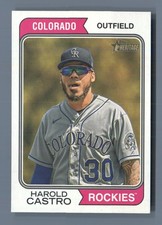 2023 Topps Heritage High Number - Harold Castro #521