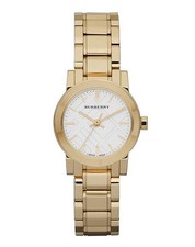 Burberry The City BU9203 Gold Tone Stainless Steel 26mm Women's Watch