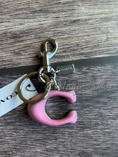 NWT Coach Bag Charm Key Chain Ring Fob