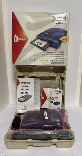 Iomega ZIP 250 MB External Disk Drive /Read