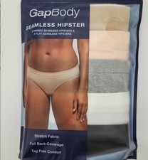 5 Pack GapBody Women's Seamless Stretch Hipster Underwear Gap L XXL 20-22