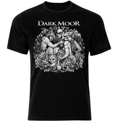 New DARK MOOR - Origins Black & White  Shirt Unisex Black S-5XL 1P1010
