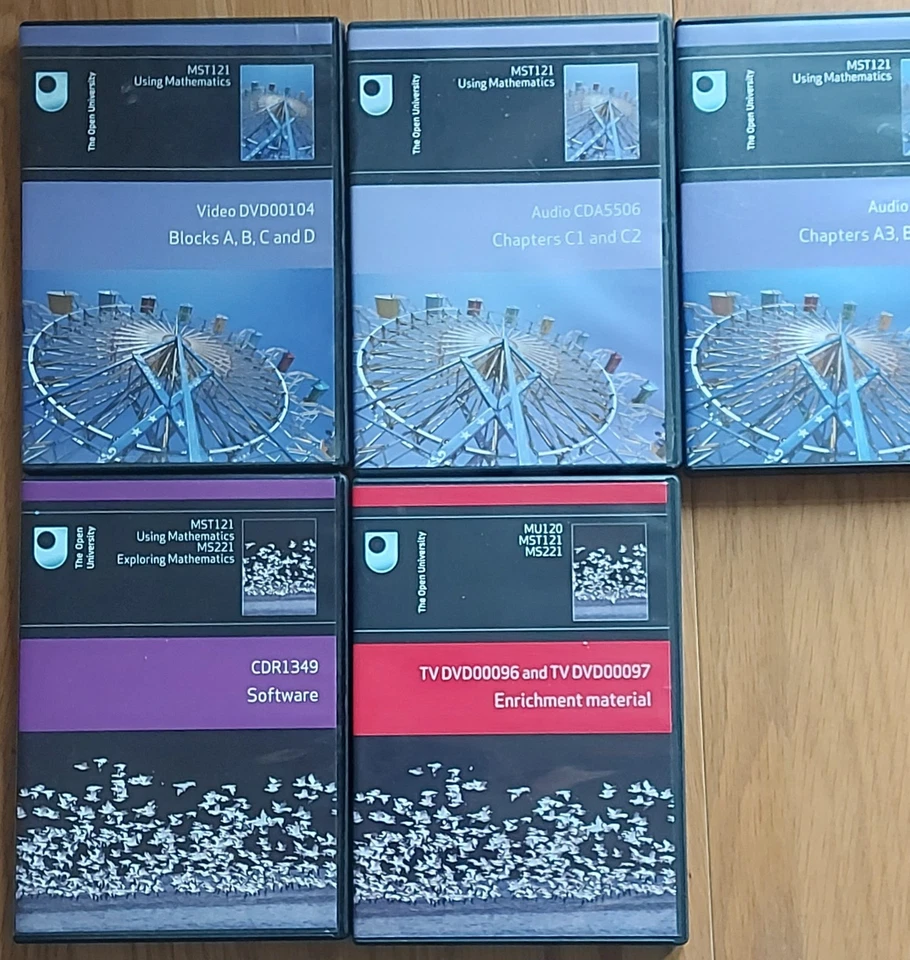 MST121 Open University Mathematics TUTOR SET (23 Books, CDs, Software) + Y157 - Image 2 of 4