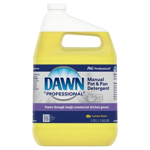 Dawn Professional Manual Pot & Pan Detergent Lemon Scent 1 Gallon