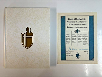 #ad #ad Pope John Paul II 1984 Canada Visit Official Photo Album w COA Souvenir C $54.99