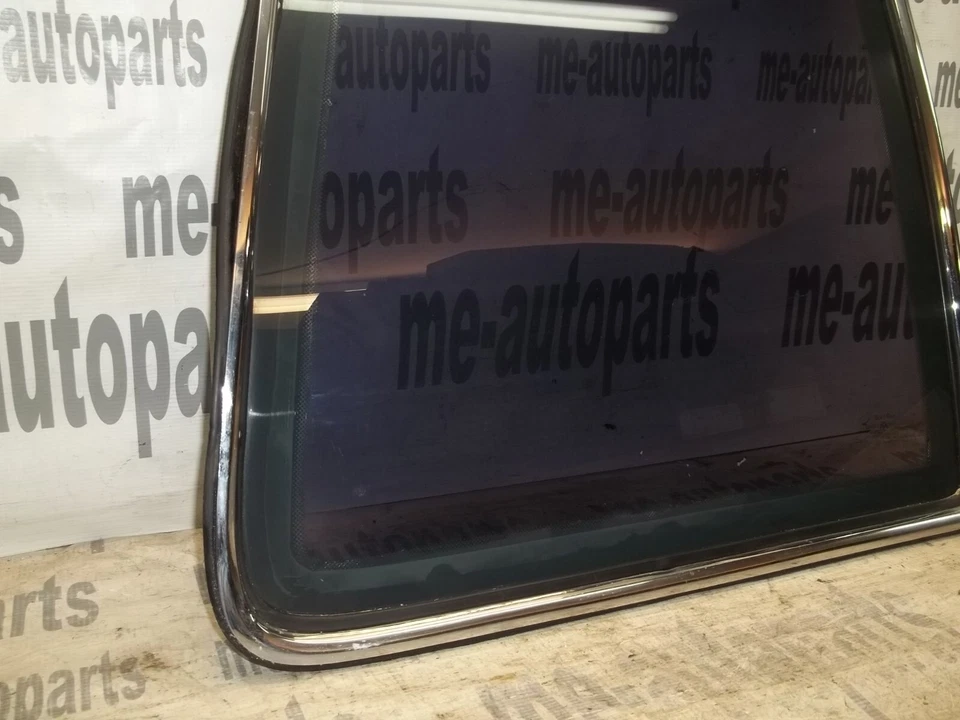 85-93 CADILLAC CUPÉ DEVILLE OEM CUARTO TRASERO DERECHO PANEL VENTILACIÓN VENTANA DE VIDRIO Foto 4 de 4