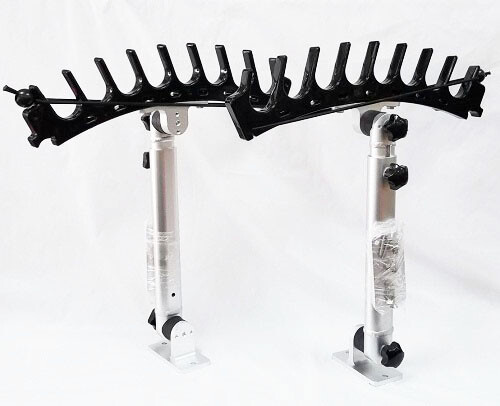 MILLENNIUM R300-2 CRAPPIE POLE TRANSPORT RACK USE W/ R100, B100, D200 - Picture 1 of 3