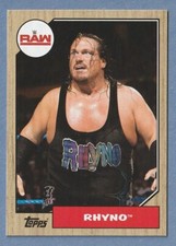 2017 Topps Heritage WWE #64 Rhyno