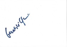 Geraldine Chaplin Autogramm signed 10x15 cm Karteikarte