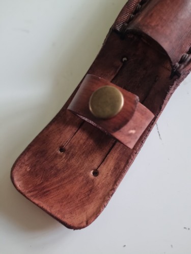 Falconry Spike Leather Sheath Moulded Field Sport Hawk Birds Hunting - Picture 5 of 9