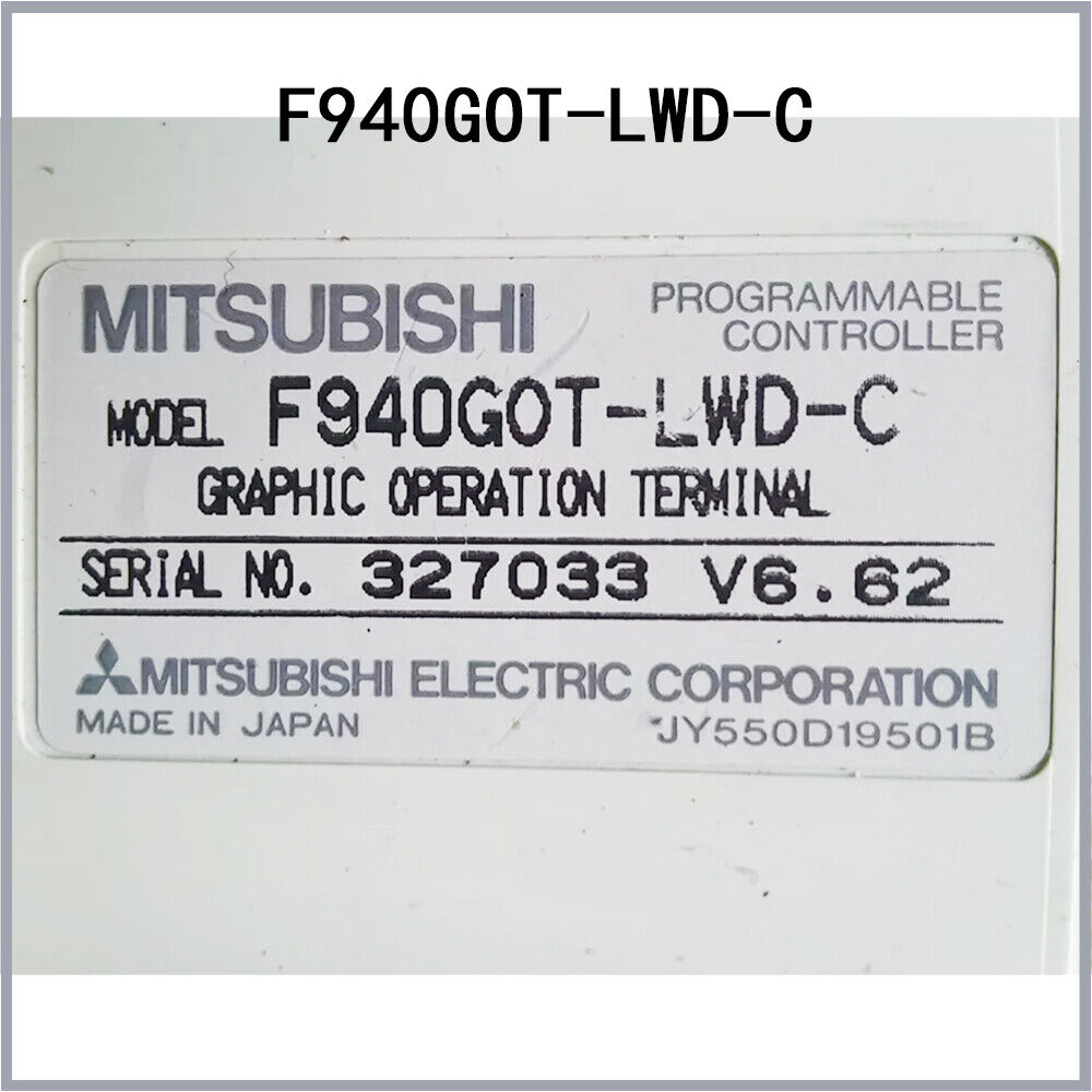 MITSUBISHI 1X Touch SCREEN Panel Module F940GOT-LWD-C MITSUBISHI 1X Touch SCREEN Panel Module F940GOT-LWD-C