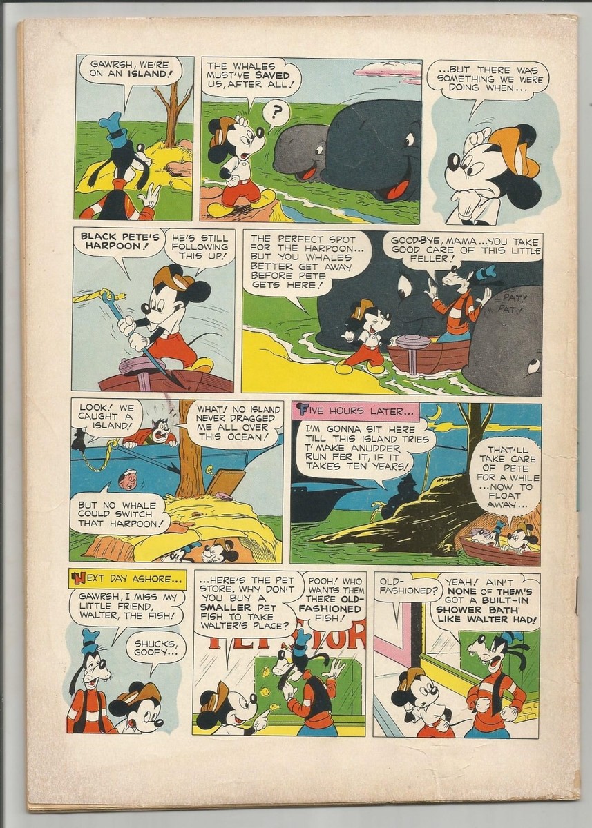 1953 COMIC BOOK NO.29 WALT DISNEY MICKEY MOUSE FINE