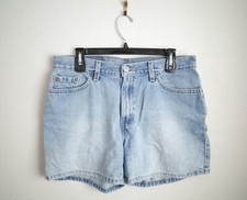 Vintage 90's Levi's Red Tab Denim Shorts Women's Size 12 EUC Y2k USA W33 L5