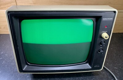 Research Machines RML 301 Vintage Monitor - Microcomputer Systems - Powers on