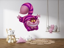 Cheshire Cat Alice In Wonderland Disney 3D Decal Wall Sticker Decor Art Mural