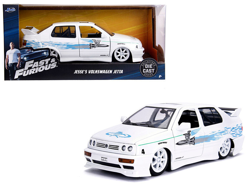 ミニカー Fast & Furious Jesse's Volkswagen Jetta Jada Jesse's Volkswagen Jetta White Fast & Furious 1/24 Diecast