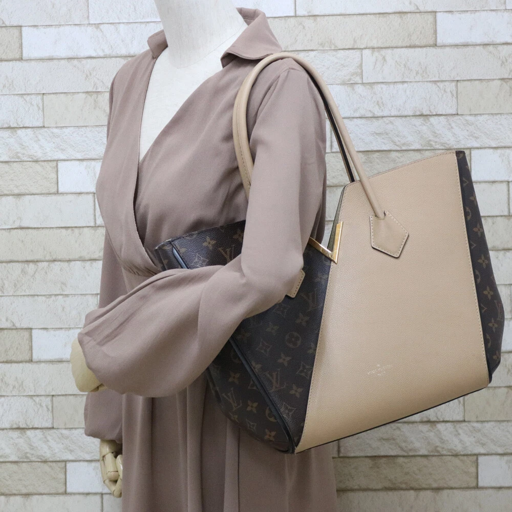 LOUIS VUITTON Shoulder Bag M40508 Brown beige Monogram canvas