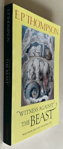 WITNESS AGAINST THE BEAST: William Blake and the Moral Law by E. P. Thompson - Picture 2 of 14