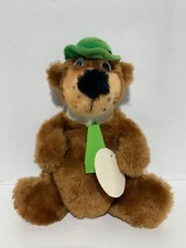Hanna Barbera Mighty Star Yogi Bear 1980 Plush VTG Stain